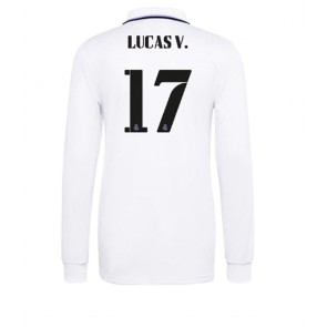 Real Madrid Lucas Vazquez #17 Hemmatröja 2022-23 Långa ärmar